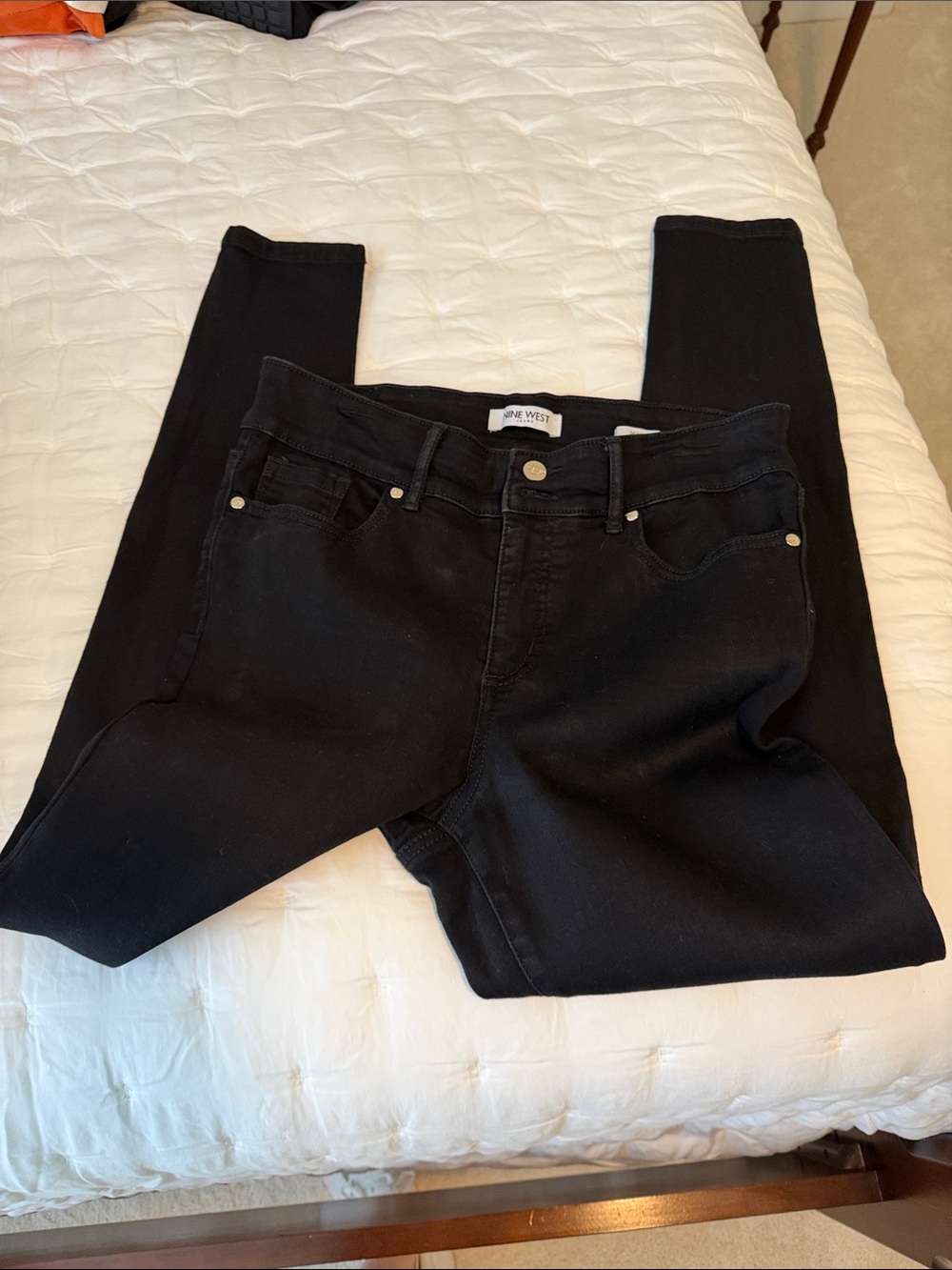 Nine West Black Women's Skinny Jeans - Sleek Stretch Fit